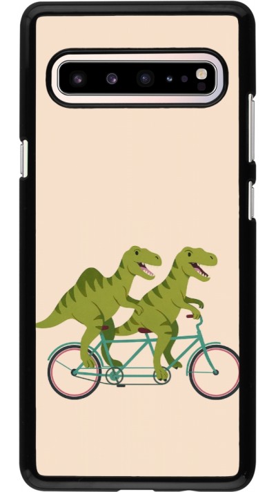 Samsung Galaxy S10 5G Case Hülle - Dinosaurs on bikes 2026