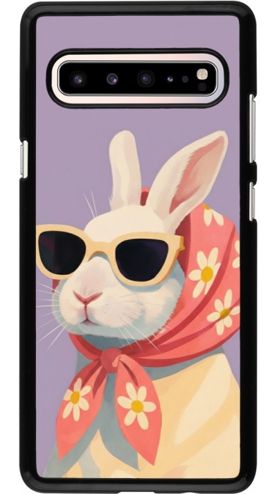 Samsung Galaxy S10 5G Case Hülle - Easter 2026 Rabbit with scarf