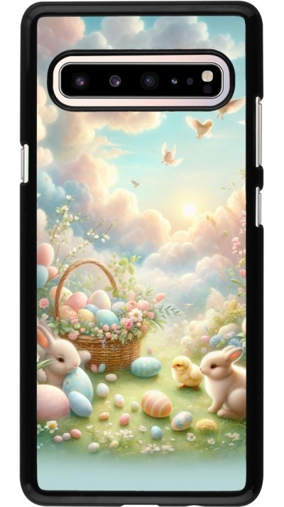Samsung Galaxy S10 5G Case Hülle - Ostern 2025 Pastell Ostern