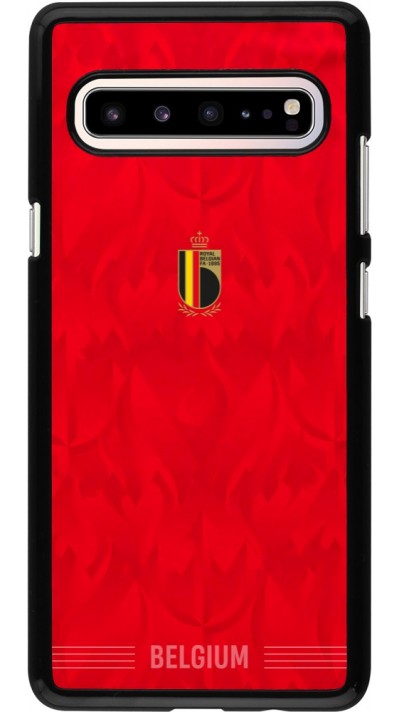 Samsung Galaxy S10 5G Case Hülle - Belgien 2026 personalisierbares Fussballtrikot