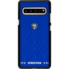 Samsung Galaxy S10 5G Case Hülle - Usbekistan 2026 personalisierbares Fussballtrikot