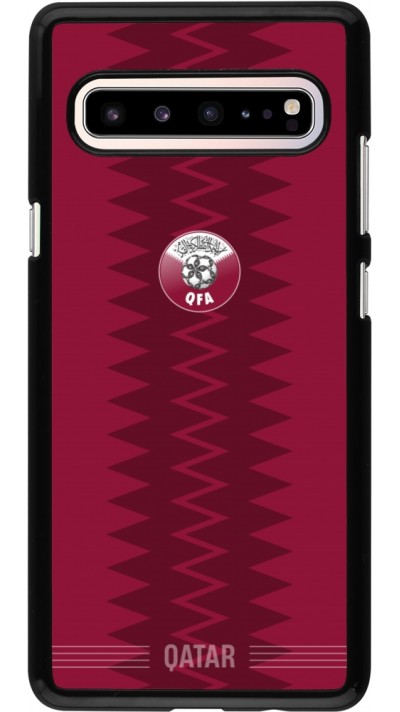 Samsung Galaxy S10 5G Case Hülle - Qatar 2026 personalisierbares Fussballtrikot
