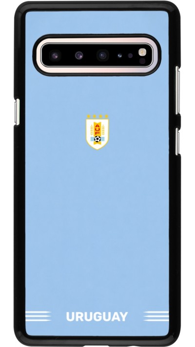 Samsung Galaxy S10 5G Case Hülle - Uruguay 2026 personalisierbares Fussballtrikot