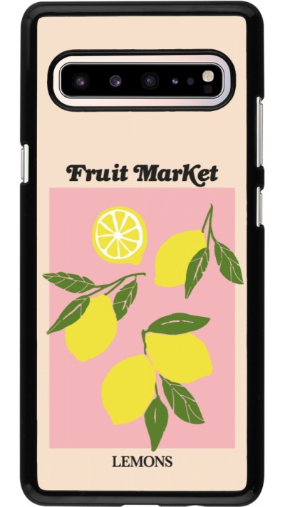 Samsung Galaxy S10 5G Case Hülle - Fruit market lemons 2026