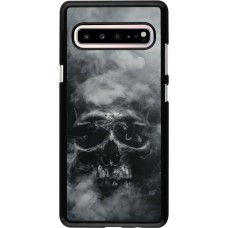 Samsung Galaxy S10 5G Case Hülle - Halloween 2024 smoky skull