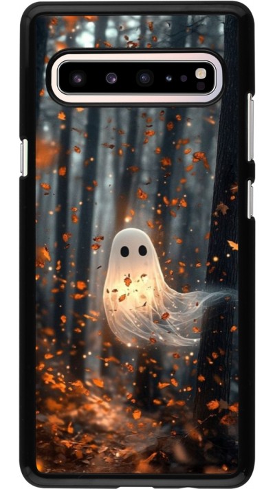 Samsung Galaxy S10 5G Case Hülle - Halloween 2025 Ghost in the forest