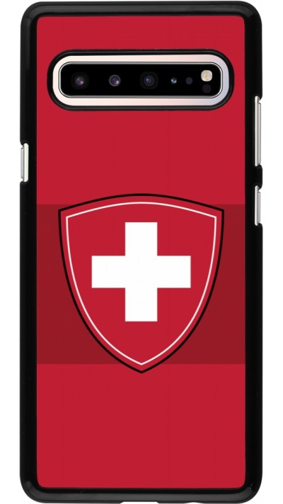 Samsung Galaxy S10 5G Case Hülle - Hockey World Championship Ecusson Suisse