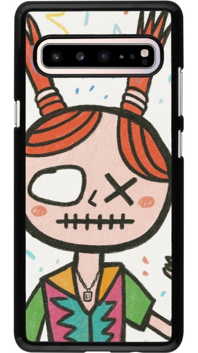 Coque Samsung Galaxy S10 5G - Little Girl Sketch