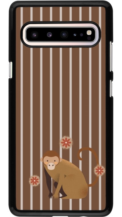 Coque Samsung Galaxy S10 5G - Monkey with stripes Coque Samsung Galaxy S10 5G - Monkey with stripes
