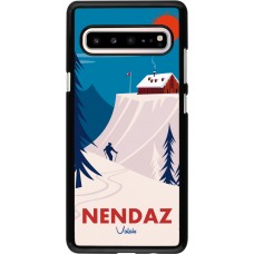 Samsung Galaxy S10 5G Case Hülle - Nendaz Cabane Ski