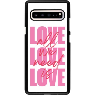 Samsung Galaxy S10 5G Case Hülle - Saint Valentines Day 26 Love all we need is