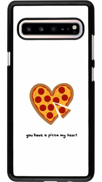 Samsung Galaxy S10 5G Case Hülle - Saint Valentines Day 26 You have my pizza heart