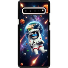 Samsung Galaxy S10 5G Case Hülle - VR SpaceCat Odyssee
