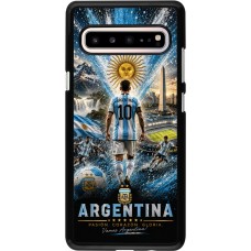 Samsung Galaxy S10 5G Case Hülle - Fussball Argentinien splash 2026