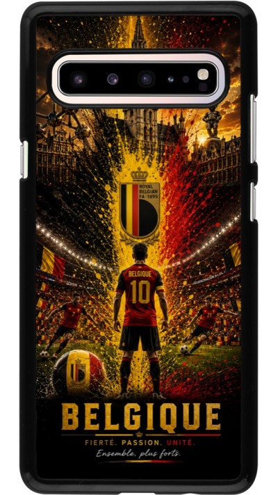 Samsung Galaxy S10 5G Case Hülle - Fussball Belgien splash 2026