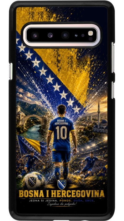 Samsung Galaxy S10 5G Case Hülle - Fussball Bosnien und Herzegowina splash 2026