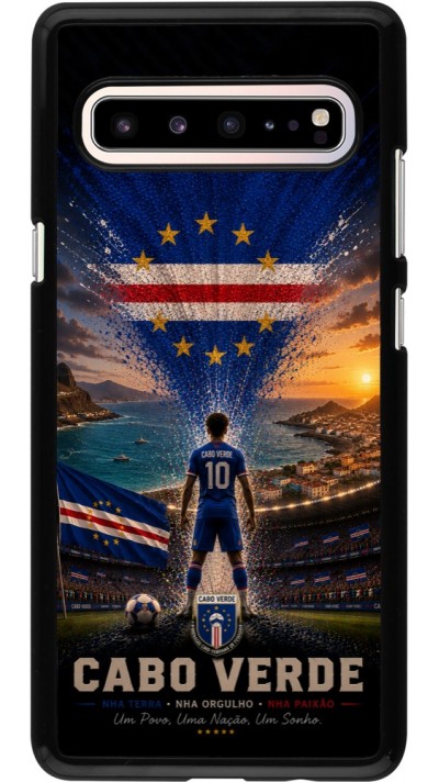 Samsung Galaxy S10 5G Case Hülle - Fussball Kap Verde splash 2026