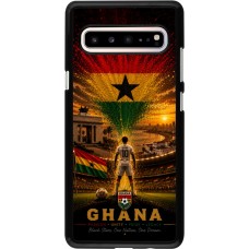Samsung Galaxy S10 5G Case Hülle - Fussball Ghana splash 2026