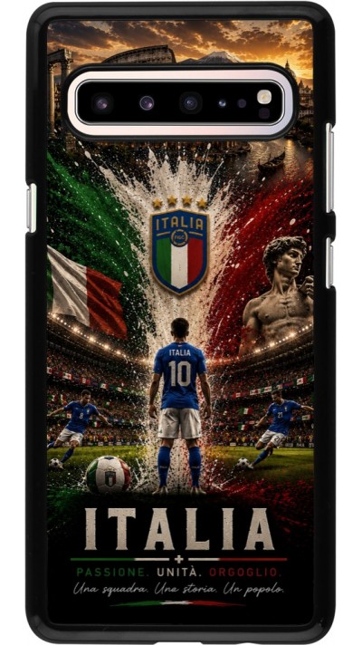 Samsung Galaxy S10 5G Case Hülle - Fussball Italien splash 2026