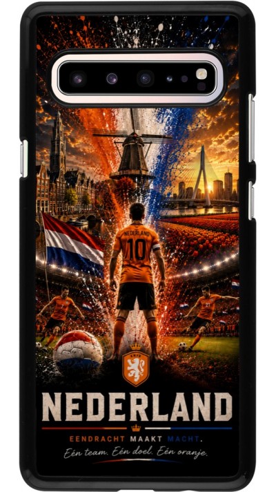 Samsung Galaxy S10 5G Case Hülle - Fussball Niederlande splash 2026