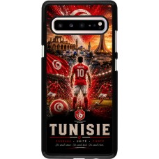 Samsung Galaxy S10 5G Case Hülle - Fussball Tunesien splash 2026