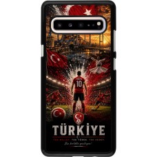 Samsung Galaxy S10 5G Case Hülle - Fussball Türkei splash 2026