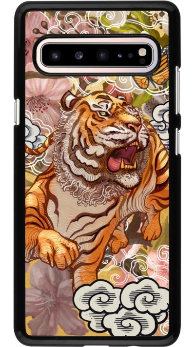 Samsung Galaxy S10 5G Case Hülle - Spring 23 japanese tiger