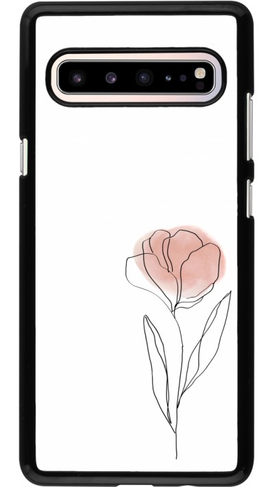 Samsung Galaxy S10 5G Case Hülle - Spring 23 minimalist flower