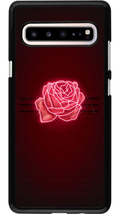 Samsung Galaxy S10 5G Case Hülle - Spring 23 neon rose