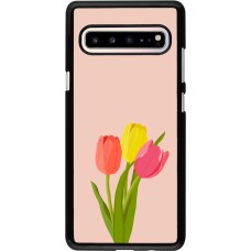 Samsung Galaxy S10 5G Case Hülle - Spring 23 tulip trio