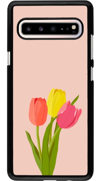 Samsung Galaxy S10 5G Case Hülle - Spring 23 tulip trio