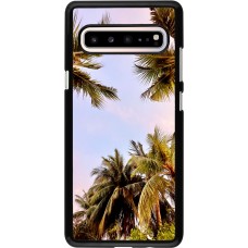Samsung Galaxy S10 5G Case Hülle - Summer 2023 palm tree vibe