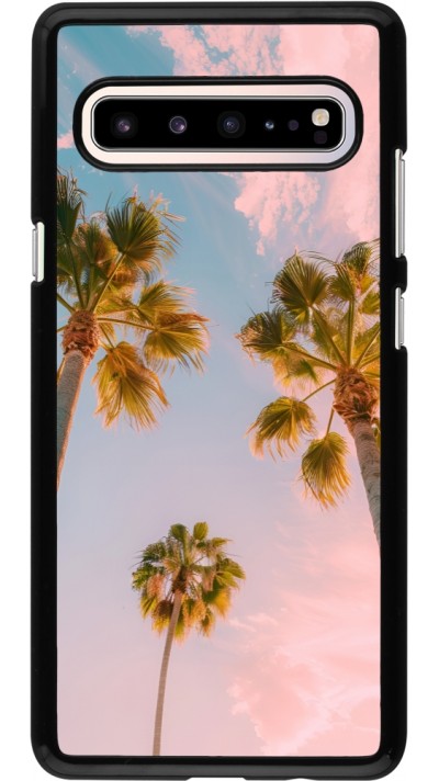 Samsung Galaxy S10 5G Case Hülle - Summer 2025 Palmiers