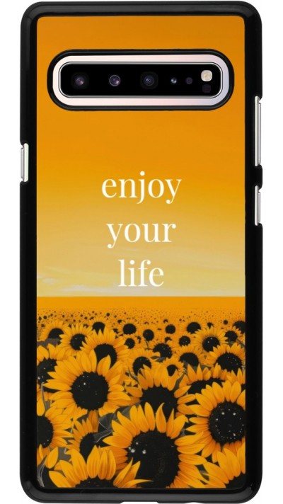 Samsung Galaxy S10 5G Case Hülle - Summer 2026 Enjoy your life
