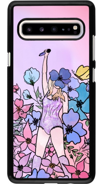 Samsung Galaxy S10 5G Case Hülle - Taylor Swift Sketch - Pink