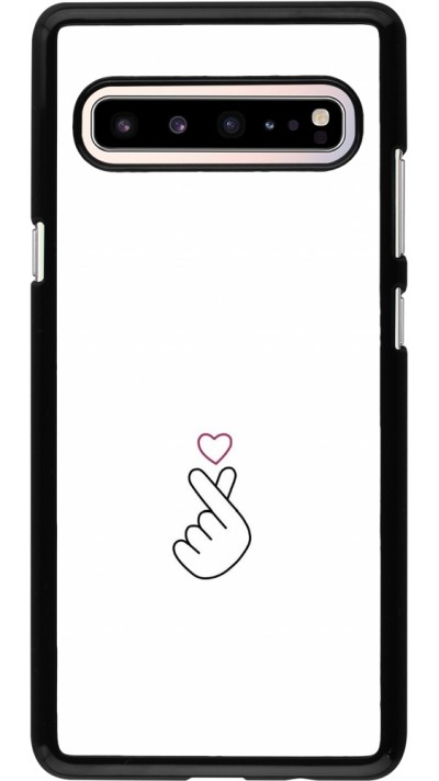 Samsung Galaxy S10 5G Case Hülle - Valentine 2024 heart by Millennials