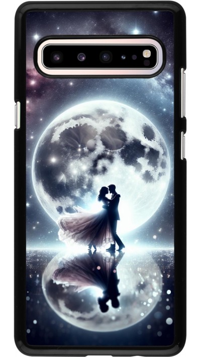 Samsung Galaxy S10 5G Case Hülle - Valentin 2024 Liebe unter dem Mond