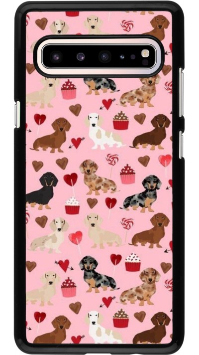 Samsung Galaxy S10 5G Case Hülle - Valentine 2024 puppy love