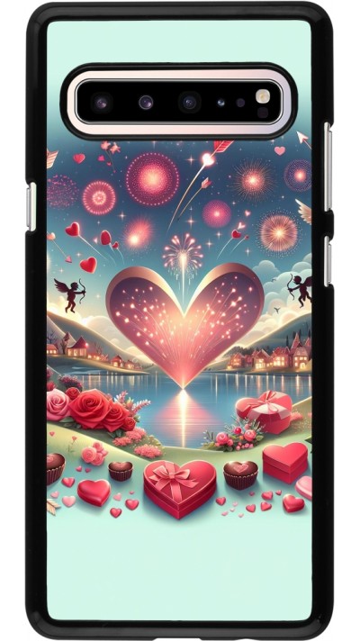 Samsung Galaxy S10 5G Case Hülle - Valentin 2025 Schick