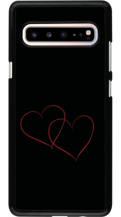 Samsung Galaxy S10 5G Case Hülle - Valentine 2023 attached heart