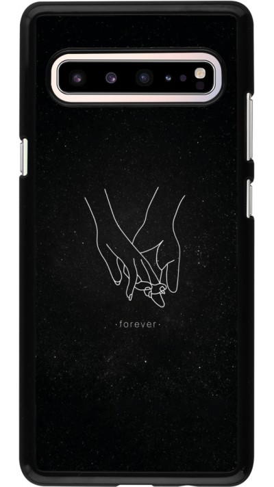 Samsung Galaxy S10 5G Case Hülle - Valentine 2023 hands forever