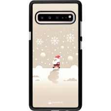 Samsung Galaxy S10 5G Case Hülle - Weihnachten 2023 Minimalistischer Weihnachtsmann