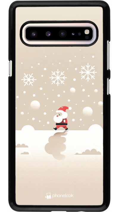 Samsung Galaxy S10 5G Case Hülle - Weihnachten 2023 Minimalistischer Weihnachtsmann
