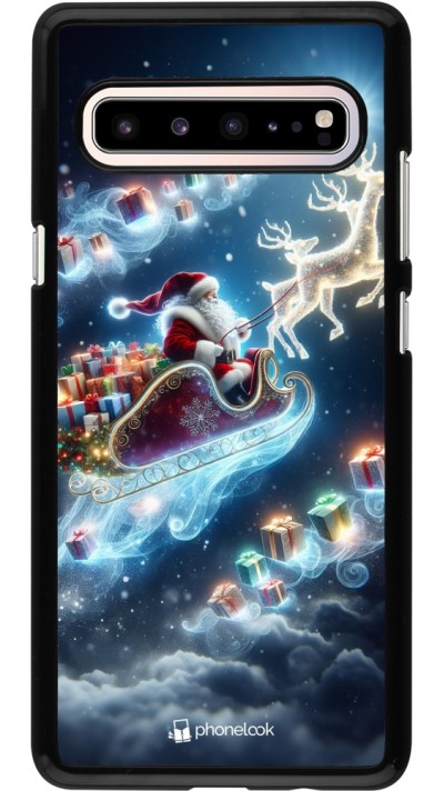 Samsung Galaxy S10 5G Case Hülle - Weihnachten 2023 Verzauberter Weihnachtsmann