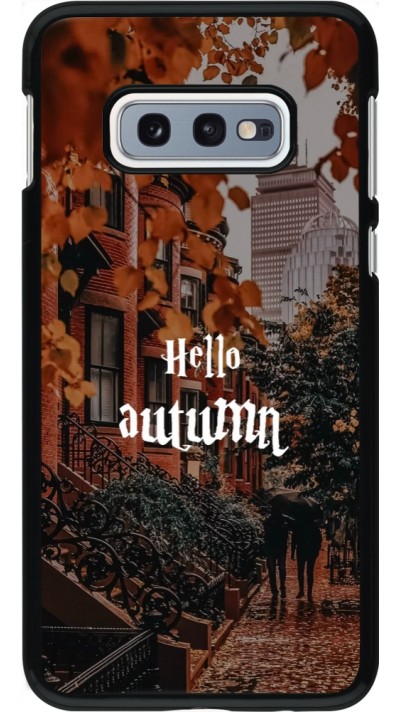 Samsung Galaxy S10e Case Hülle - Autumn 25 Hello autumn