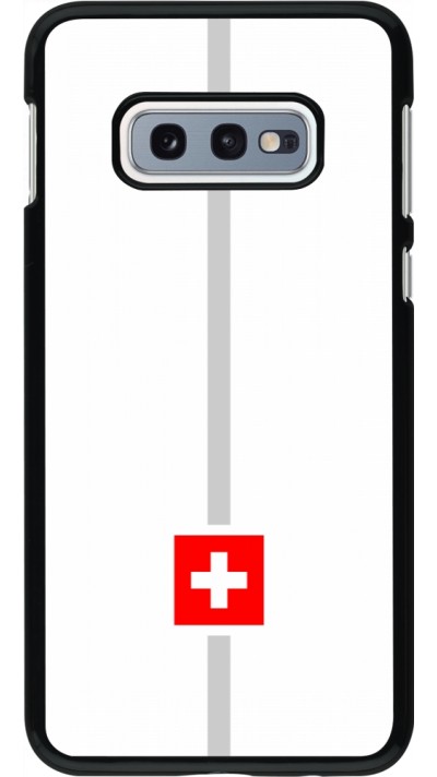 Coque Samsung Galaxy S10e - Canton CH blanc