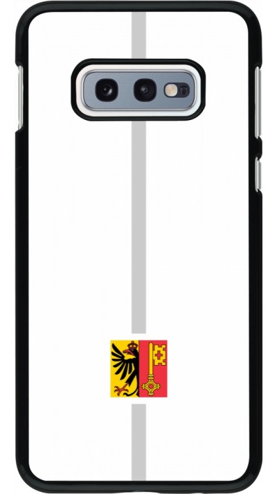 Coque Samsung Galaxy S10e - Canton GE blanc