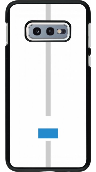 Coque Samsung Galaxy S10e - Canton LU blanc