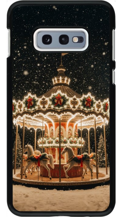 Samsung Galaxy S10e Case Hülle - Christmas 25 Carousel
