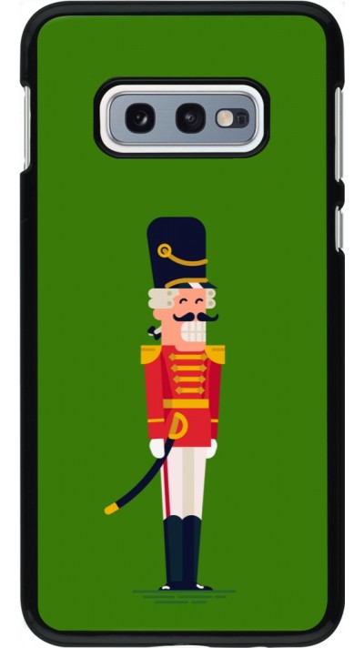 Samsung Galaxy S10e Case Hülle - Christmas 25 Nutcracker Green